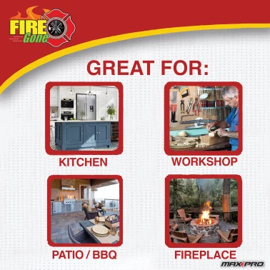 Fire Gone® Fire Suppressant, 2 Pack with Bracket